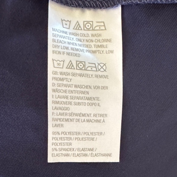 Susan Graver Liquid Knit 3/4 Sleeve Cardigan - Midnight Blue - Picture 4 of 5